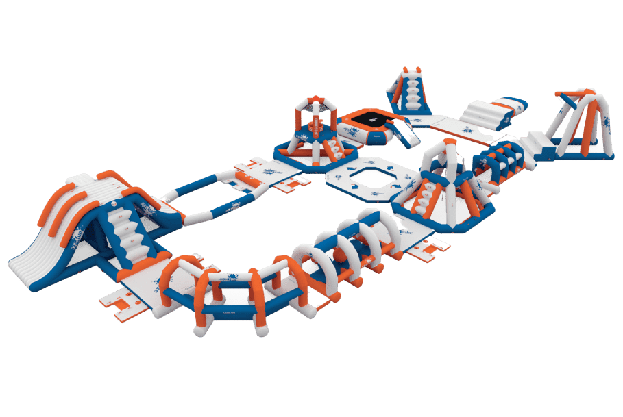 juego de un parque acuatico